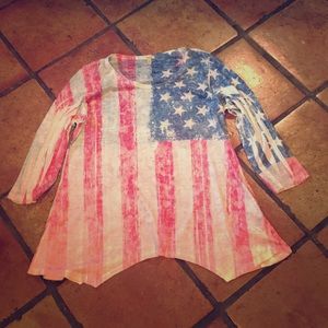 Reba flag shirt
